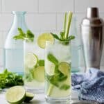 Skinny Lemongrass Mojitos Recipe