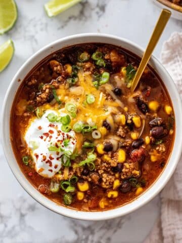 My Favorite Green Chile Taco Soup Recipe