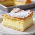 Vanilla Custard Cream Squares Recipe