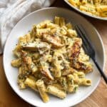 Garlic Parmesan Chicken and Pasta Recipe
