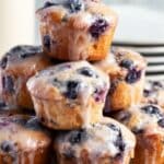 Baked Blueberry Fritter Bites Recipe