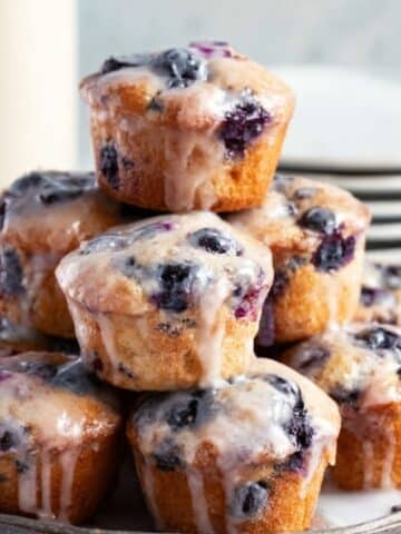 Baked Blueberry Fritter Bites Recipe