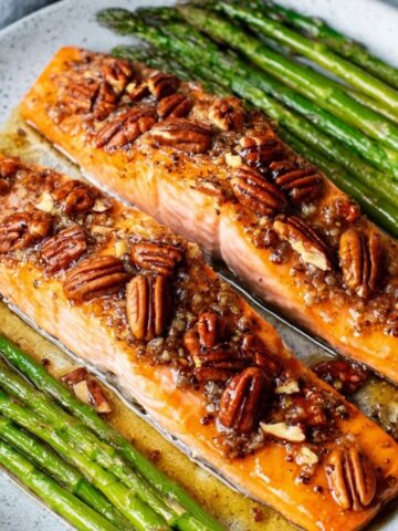 Maple Pecan Salmon Recipe