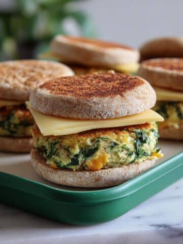 Spinach and Herb Breakfast Sandwiches Recipe