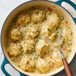 Creamy Chicken and Herb Dumplings Soup Recipe