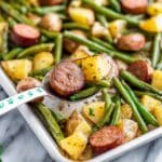 Smoked Sausage and Potatoes Sheet Pan Dinner Recipe