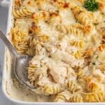 Garlic Parmesan Chicken Pasta Bake Recipe