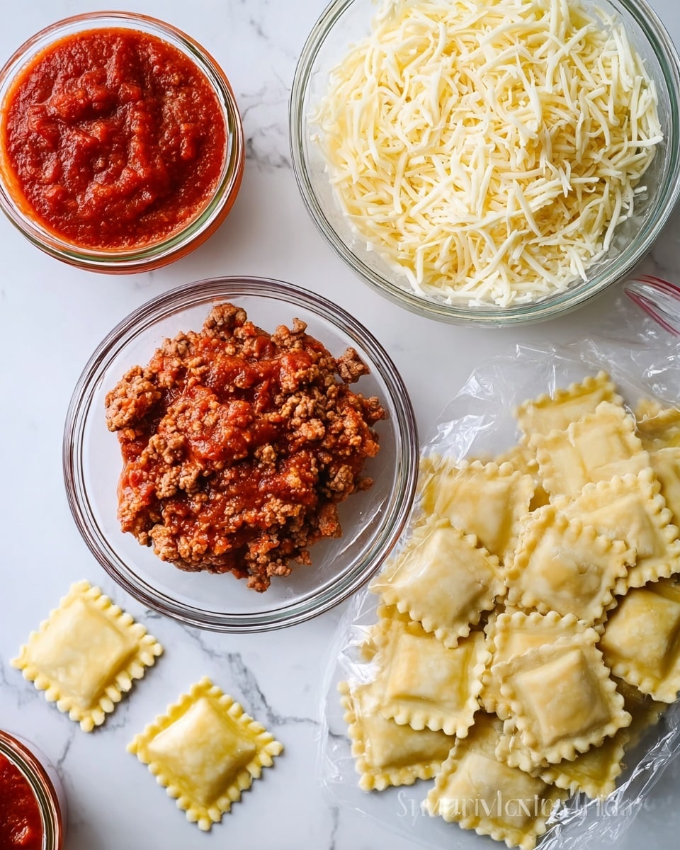 4 Ingredient Crockpot Ravioli - Easy Slow Cooker Dinner