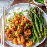 Sweet Chili Shrimp with Asparagus Recipe