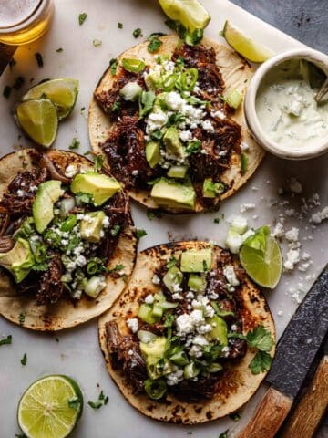 Crockpot Chipotle Honey Pot Roast Tacos Recipe