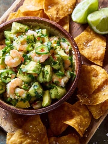 Avocado Shrimp Salsa Recipe