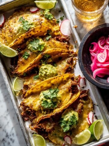 Chicken Tacos with Roasted Jalapeño Sesame Verde Recipe