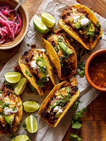 Baked Chipotle Chicken Tacos with Cilantro Lime Ranch Recipe