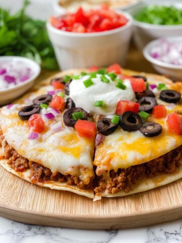 Mexican Pizza (Taco Bell Copycat) Recipe