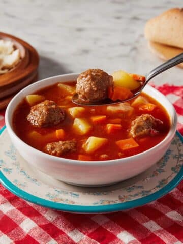 Italian Meatball Soup Recipe