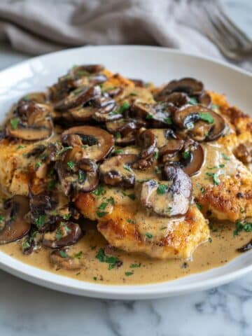 Creamy Chicken Marsala with Mushrooms Recipe
