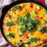 Garden Veggie Frittata Recipe