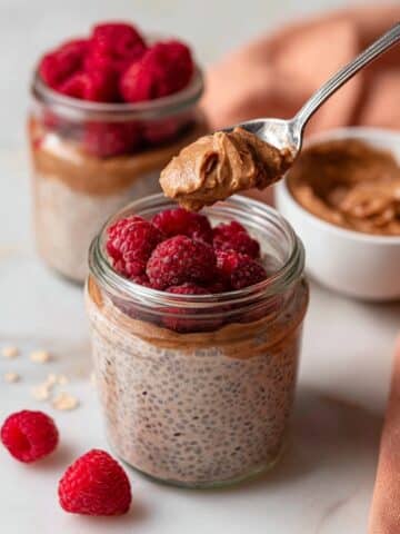 Almond Butter Overnight Oats Recipe