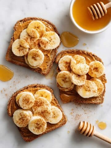Peanut Butter Banana Toast Recipe