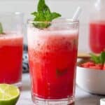 Refreshing Watermelon Lime Ginger Juice Recipe