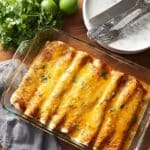 Green Chile Chicken Enchiladas Recipe