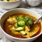 Tamale Soup (Sopa de Tamal) with Corn Masa Dumplings Recipe