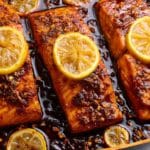 Honey-Garlic Glazed Salmon Recipe
