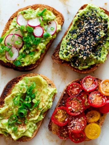 Creamy Avocado Toast with Optional Toppings Recipe