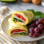 Turkey Avocado Egg Wrap Recipe