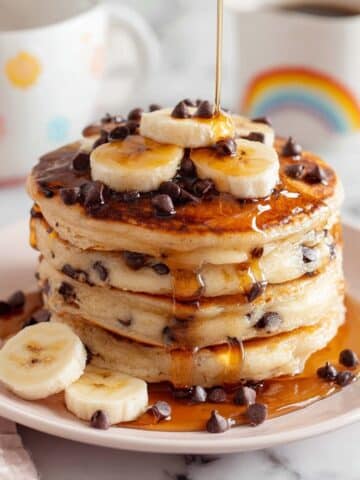 Fluffy Chocolate Chip Pancakes Recipe