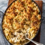 Creamy Chicken Tetrazzini with Mushrooms and Parmesan Recipe