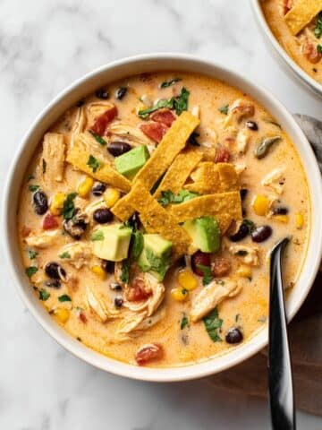 Creamy Chicken Taco Soup Recipe