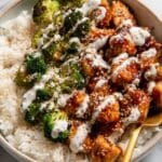 Sticky Chicken Rice Bowls Recipe