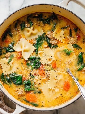 Creamy Ravioli Soup Recipe