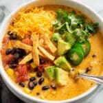 Creamy Chicken Tortilla Soup Recipe