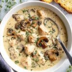 Low-Carb Chicken Mushroom Soup Recipe
