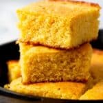 Ridiculously-Good Skillet Honey Butter Cornbread Recipe
