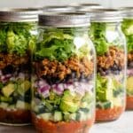 Healthy Taco Salad in a Jar Recipe