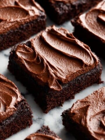 Chewy Fudgy Frosted Brownies Recipe
