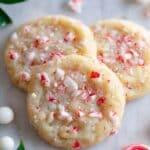 White Chocolate Peppermint Cookies Recipe