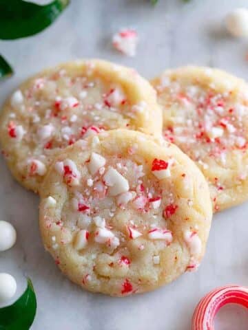 White Chocolate Peppermint Cookies Recipe