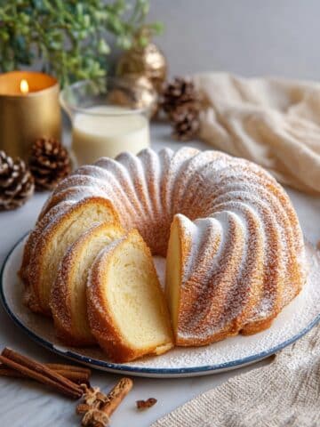 Rich Eggnog Bundt Cake Recipe