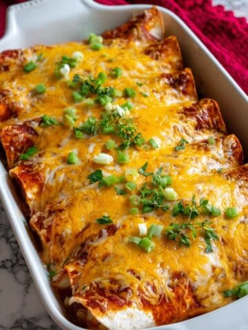 Cheesy Beef Enchiladas Recipe