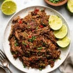 Slow Cooker Barbacoa Beef Recipe