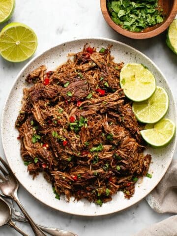 Slow Cooker Barbacoa Beef Recipe