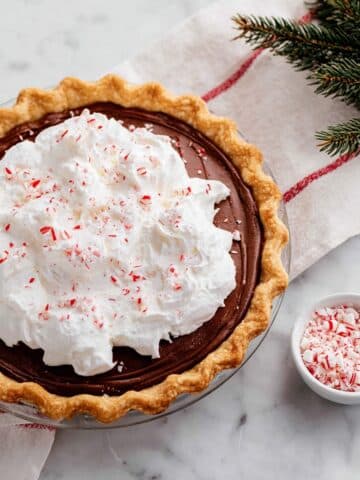 Peppermint Chocolate Pie Recipe