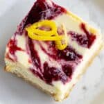 Cranberry Cheesecake Bars Recipe