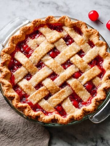 Homemade Cherry Pie Recipe