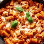 One Pan Chicken Parmesan Pasta Recipe