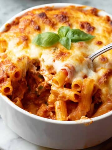 Baked Ziti without Ricotta Recipe